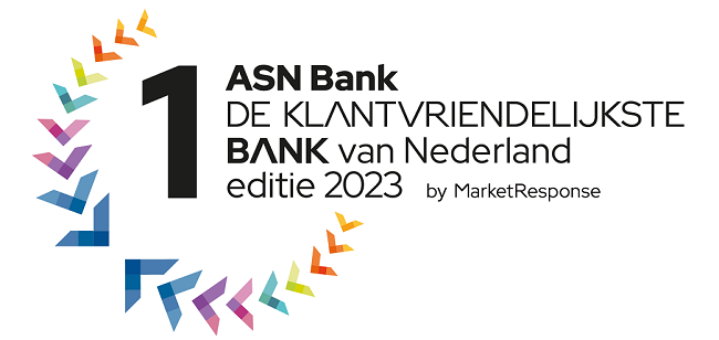 ASN Bank Klantvriendelijkste bank van Nederland 2023