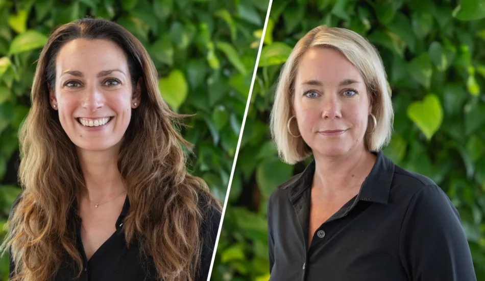 Hoofd klimaat Linda van Dongen & Hoofd mensenrechten Kirsten Kossen
