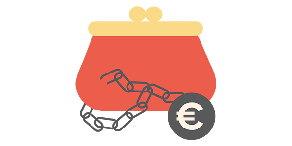 Etalage - Thema Studeren - Geld lenen