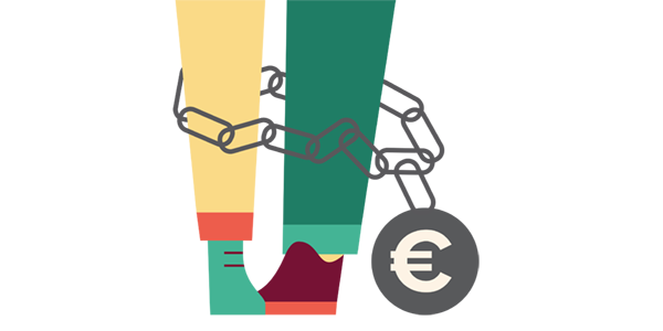 Etalage - samenwonen - Samenwonen en schulden