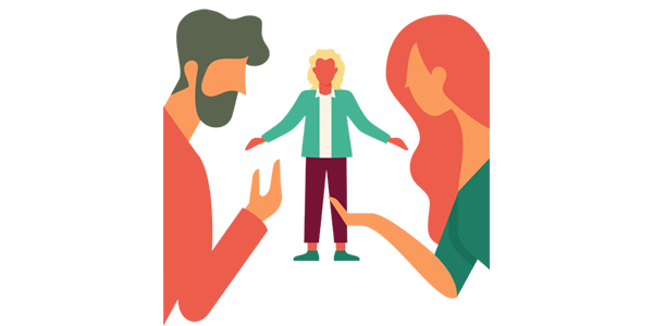 Etalage - Thema Scheiden - Scheiden met mediator