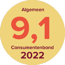 NBA - Prijzen - consumentenbond algemeen 9,1 2022