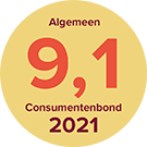 NBA - Prijzen - consumentenbond algemeen 9,1 2021