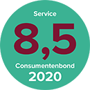 NBA - Prijzen - consumentenbond service 8,5 2020