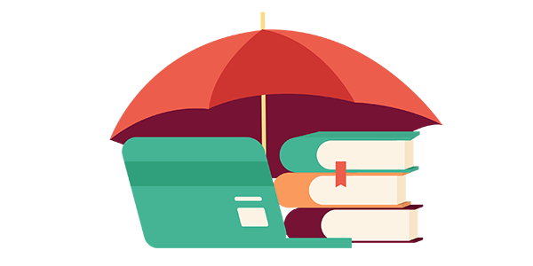 Etalage - Thema Studeren - Verzekeringen
